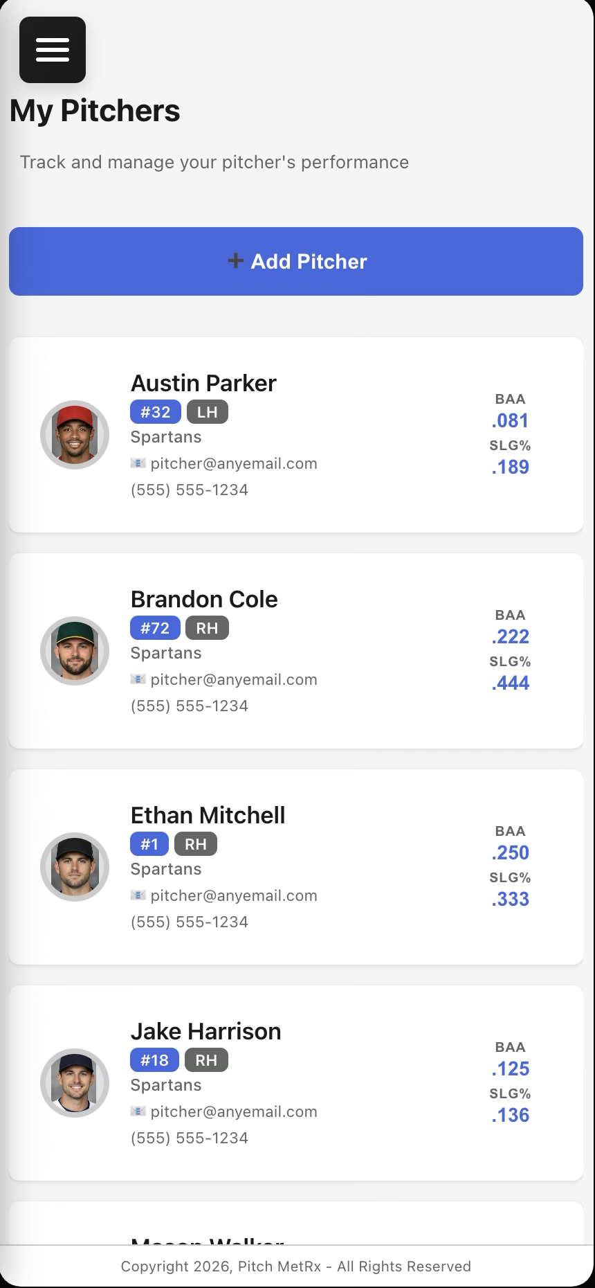 My Pitchers on phone